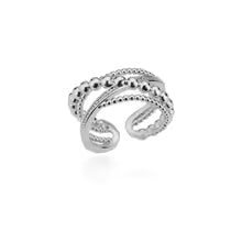 Bague Géométrique Femme - Zircon et Acier inoxydable (Modèles Multiples)