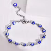Bracelet Oeil Protecteur - Chaine Acier Inoxydable Or ou Argent