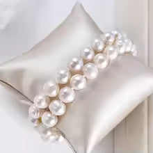 Collier Ras_de_Cou en Argent 925 et Perles d'Eau Douce - 45 cm