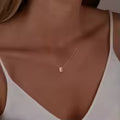 Collier Ras-de-Cou Initial - Acier Inoxydable Doré ou Argenté