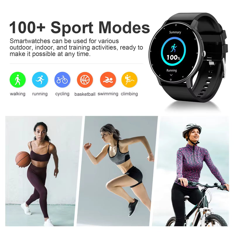 Montre Connectée LIGE - Appels  Bluetooth et suivi d'activité